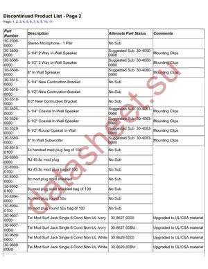 30-8629-BU datasheet  